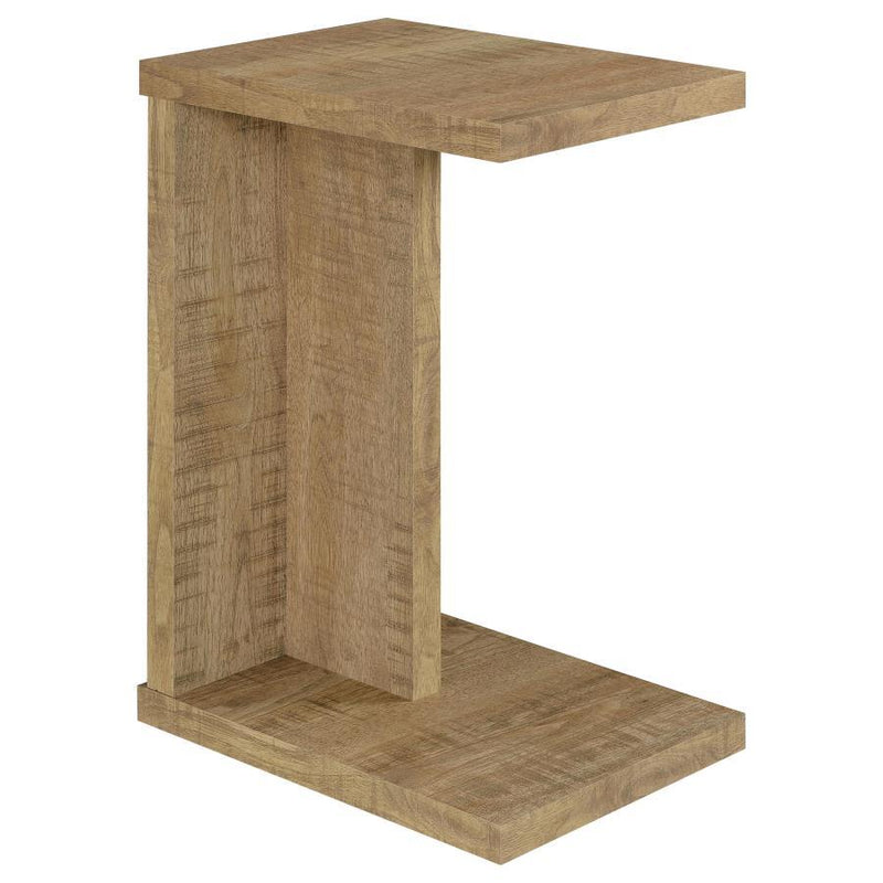 Clower - Engineered Wood C-Shaped Sofa Side Table - JaxCo Furniture