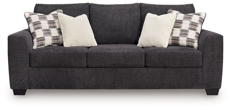 Loreo - Sofa - Ebony - JaxCo Furniture