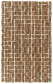 Serene - Windowpane Chenille Area Rug - JaxCo Furniture