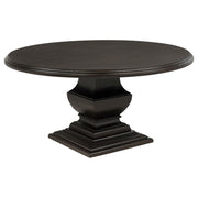 Twyla - 60" Round Wood Dining Room Table - Dark Cocoa - JaxCo Furniture