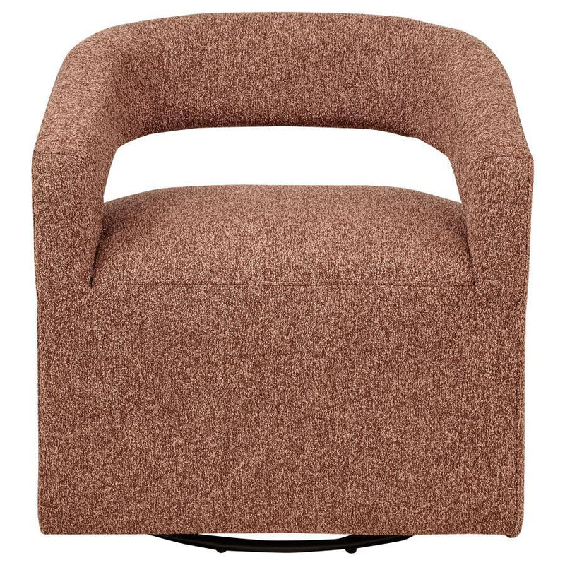 Westhill - Boucle Upholstered Swivel Accent Chair - JaxCo Furniture