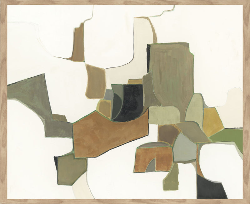 Walton - 48" x 72" Painting By Buddy Whitlock - Green / White - JaxCo Furniture