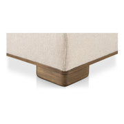 June - Ottoman - Oatmeal - JaxCo Furniture