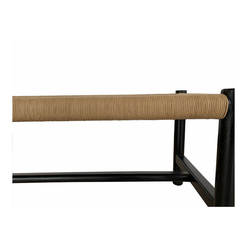 Hawthorn - Small Bench - Black - JaxCo Furniture