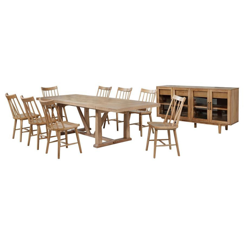 Middleton - 106" Extension Leaf Dining Set - JaxCo Furniture