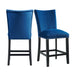 Francesca - Velvet Counter Height Chair (Set of 2) - JaxCo Furniture