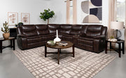 Sycamore - Upholstered Power Reclining Sectional Sofa - JaxCo Furniture