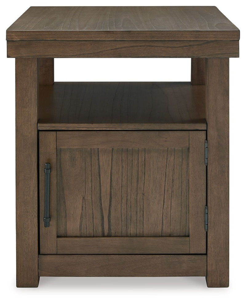 Boardernest - Brown - Rectangular End Table - JaxCo Furniture