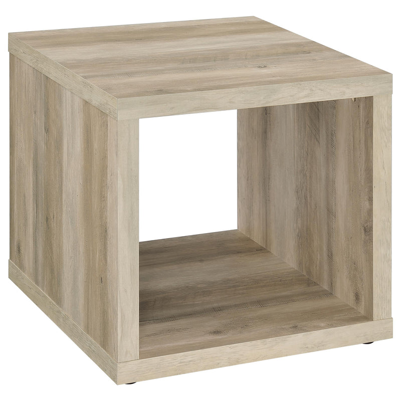 Frisco - Square Engineered Wood Side End Table - JaxCo Furniture