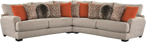 Ava - 3 Piece Sectional - Cashew - JaxCo Furniture