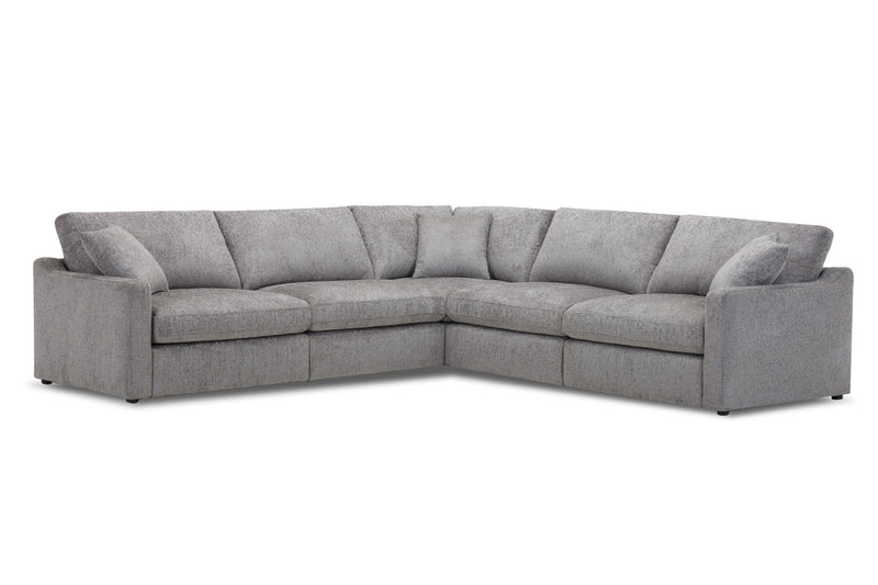 Surrender - 5 Piece Modular Sectional - Burmese Nature - JaxCo Furniture