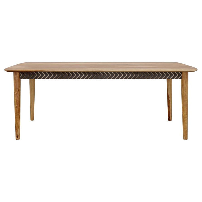 Partridge - Rectangular Dining Table - Natural Sheesham - JaxCo Furniture