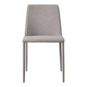 Nora - Fabric Dining Chair (Set of 2) - Light Gray - JaxCo Furniture