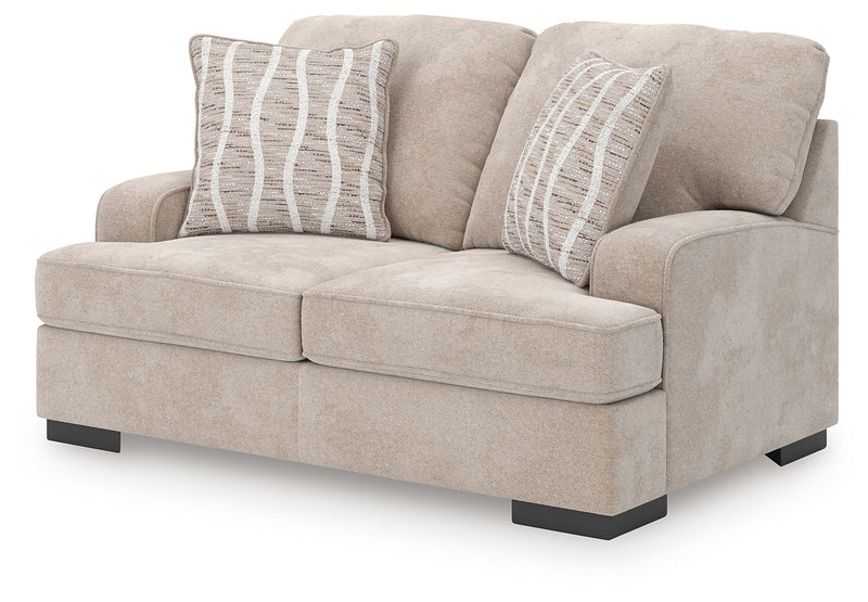 High Profile - Loveseat - Taupe - JaxCo Furniture