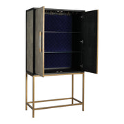 Mako - Bar Cabinet - Gray - JaxCo Furniture