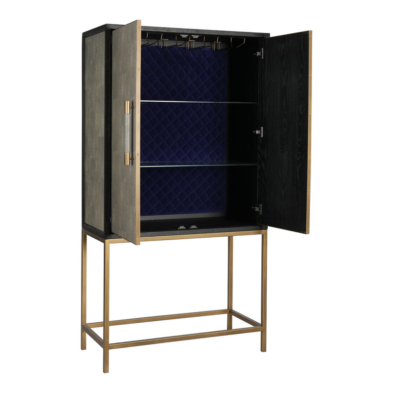 Mako - Bar Cabinet - Gray - JaxCo Furniture