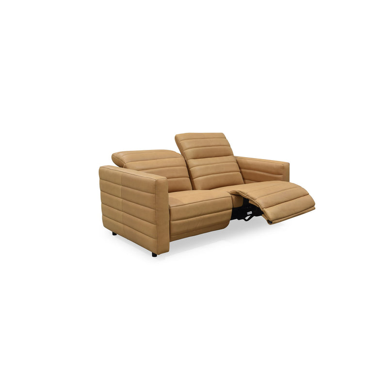 Juno - Power Recliner Sofa - Tan - JaxCo Furniture