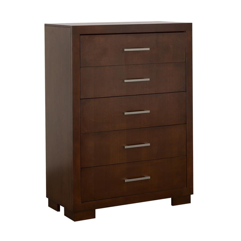Jessica - 5-Drawer Bedroom Chest - JaxCo Furniture