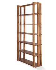 Crossings - Downtown Bookcase - Amber - JaxCo Furniture