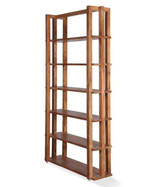Crossings - Downtown Bookcase - Amber - JaxCo Furniture