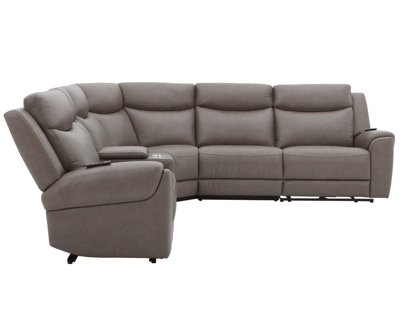 Momentum - Modular Power Reclining Sectional With Power Adjustable Headrests - JaxCo Furniture