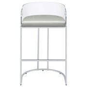 Thermosolis - Clear Acrylic Chair (Set of 2) - JaxCo Furniture