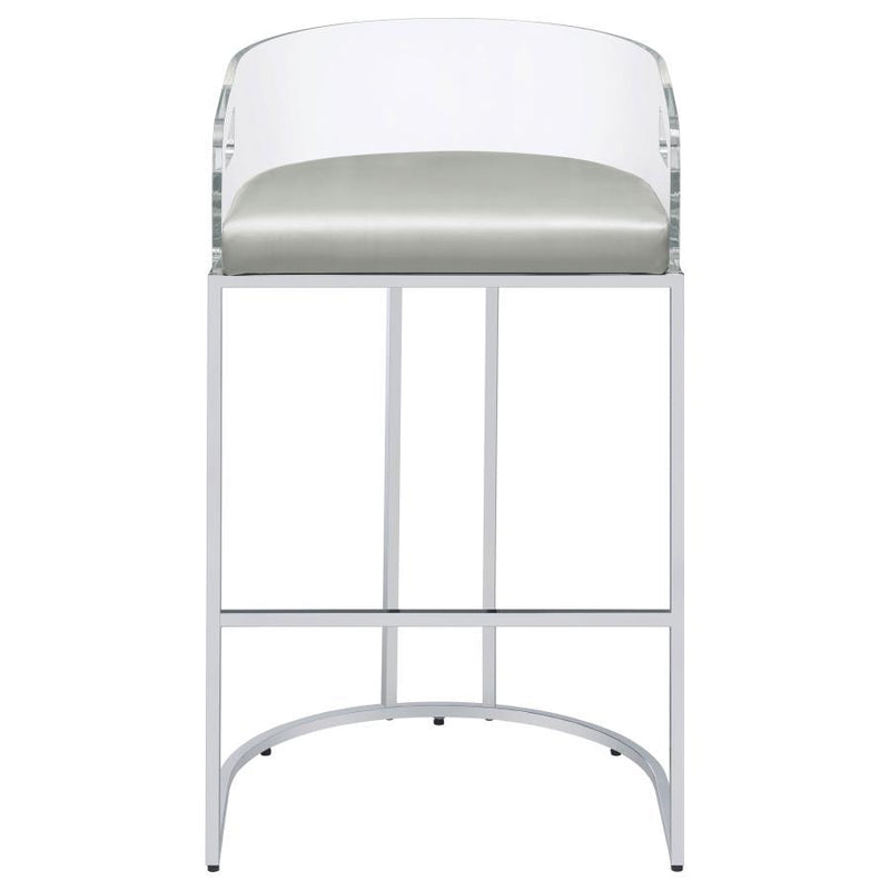 Thermosolis - Clear Acrylic Chair (Set of 2) - JaxCo Furniture