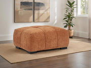 Octavia - Fabric Rectangular Upholstered Ottoman - JaxCo Furniture