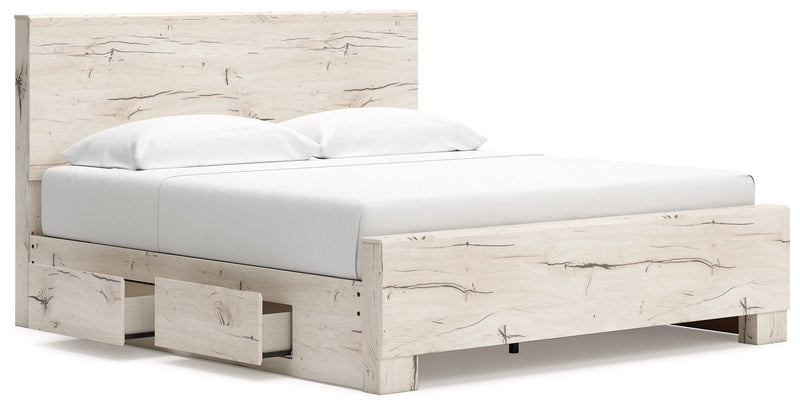 Lawroy - Panel Bed With Storage - JaxCo Furniture