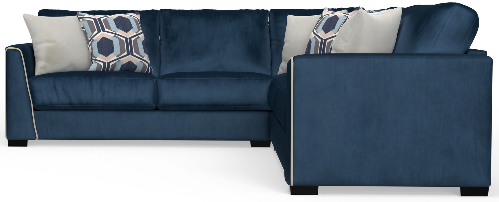 Jetson - Sectional And Included Accent Pillows - JaxCo Furniture