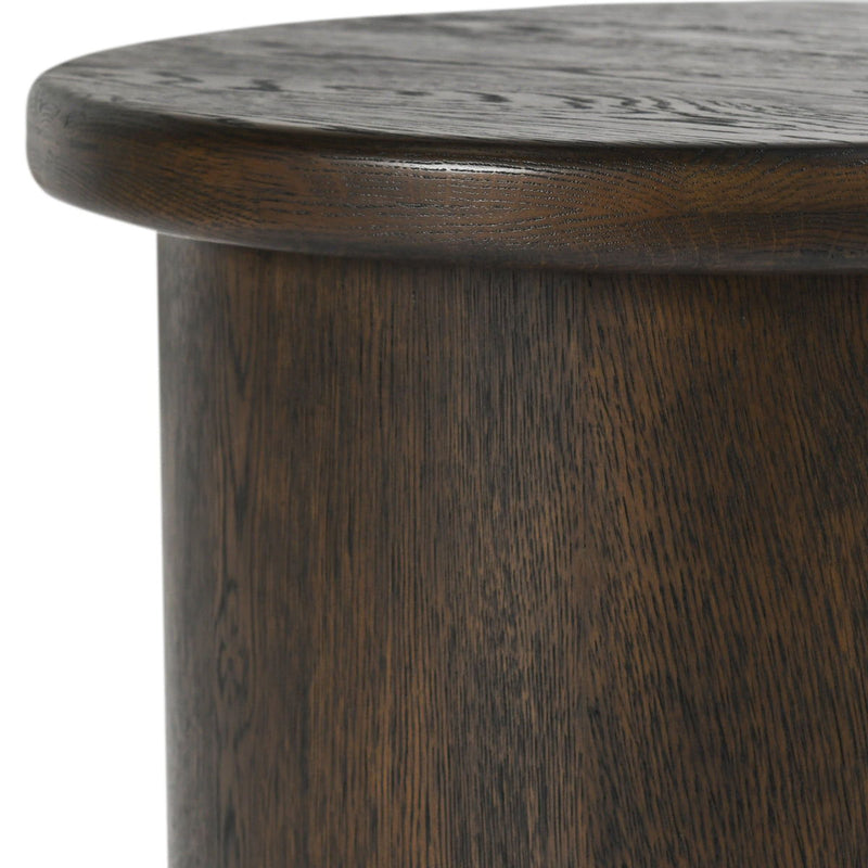 Runa - Oak Veneer 22" End Table - JaxCo Furniture