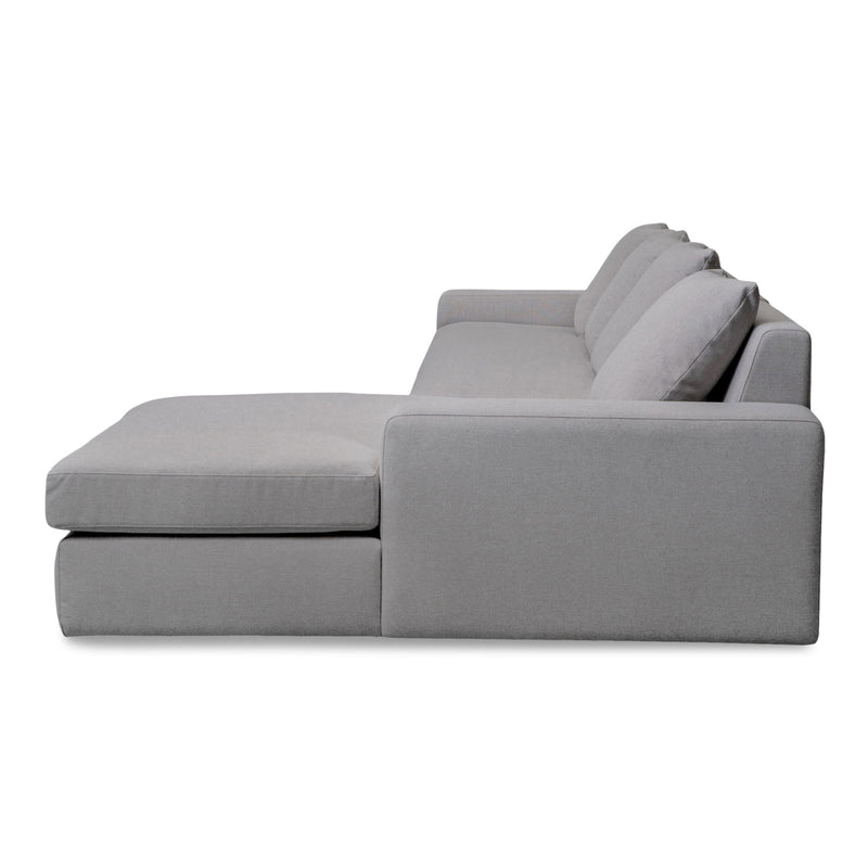 Thomas - Right Sectional - Gray - JaxCo Furniture