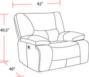 Spartacus - Power Recliner - JaxCo Furniture