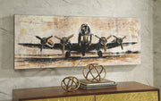 Kalene - Brown / Black - Wall Art - JaxCo Furniture