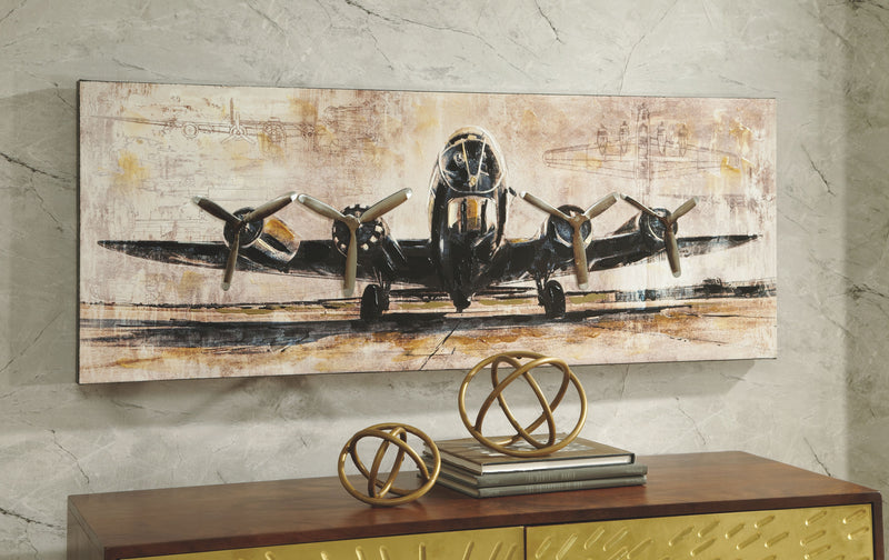 Kalene - Brown / Black - Wall Art - JaxCo Furniture