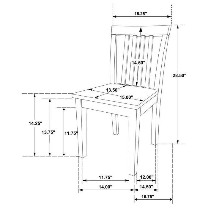 Rory - 5 Piece Kids Table And Chairs Set - Multi Color - JaxCo Furniture