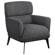 Andrea - Upholstered Crecent Arm Accent Chair - JaxCo Furniture