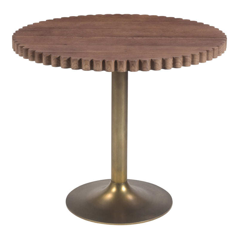 Nomi - Cafe Table - Dark Brown - JaxCo Furniture