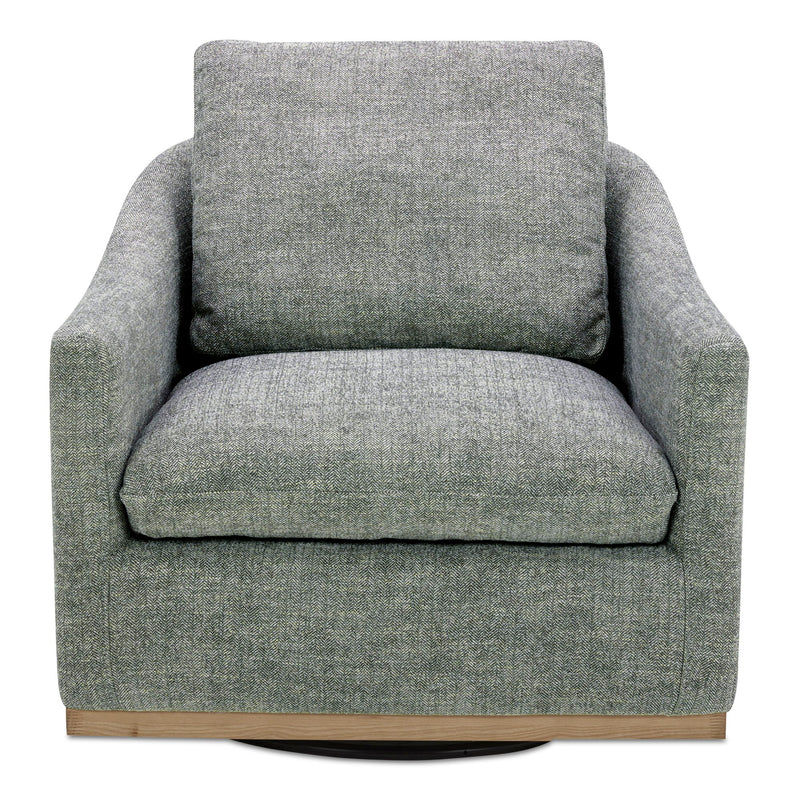 Linden - Swivel Chair - Slated Moss - JaxCo Furniture