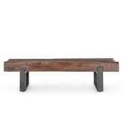 Duarte - 58" Bench - Reclaimed Brown - JaxCo Furniture