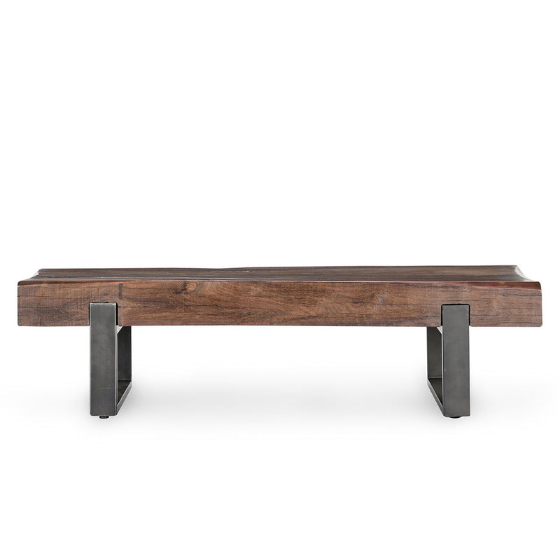 Duarte - 58" Bench - Reclaimed Brown - JaxCo Furniture