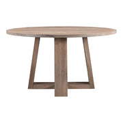 Tanya - Round Dining Table - Gray - JaxCo Furniture