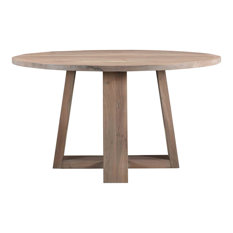 Tanya - Round Dining Table - Gray - JaxCo Furniture