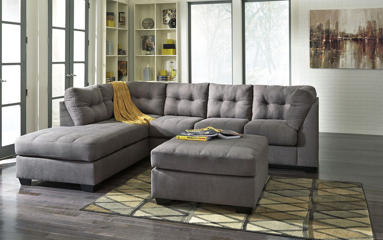 Maier Charcoal 3 Pc. Left Arm Facing/Right Arm Facing Sectional